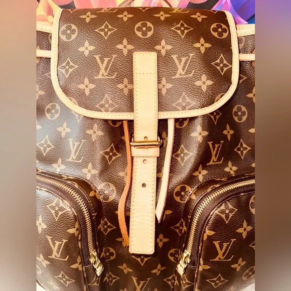 🏕🎒😎Authentic Louis Vuitton Sac A Dos Bosphore Backpack Monogram - Picture 10 of 16